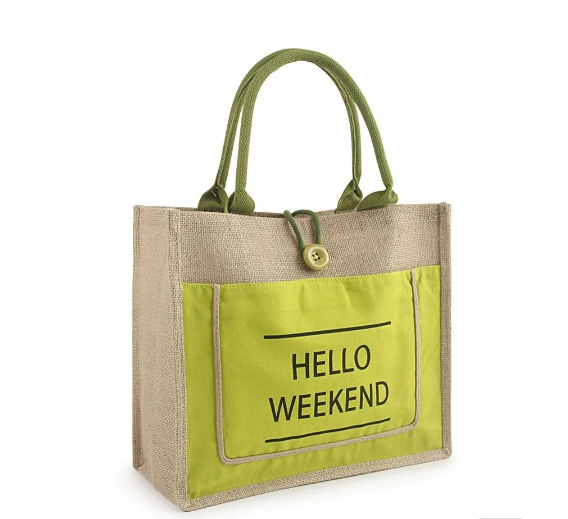 Weekender Travel, Shopping, Beach Bag Totes